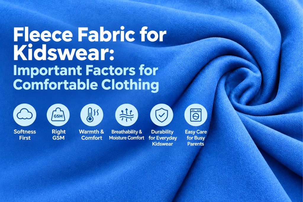 Fleece Fabric for Kidswear: Comfort Factors